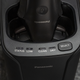 The Arc6 razor inserted into its charging and cleaning dock.